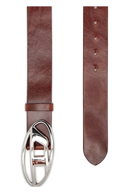 oval d belt woman brown DIESEL | X08727 PR666HA623